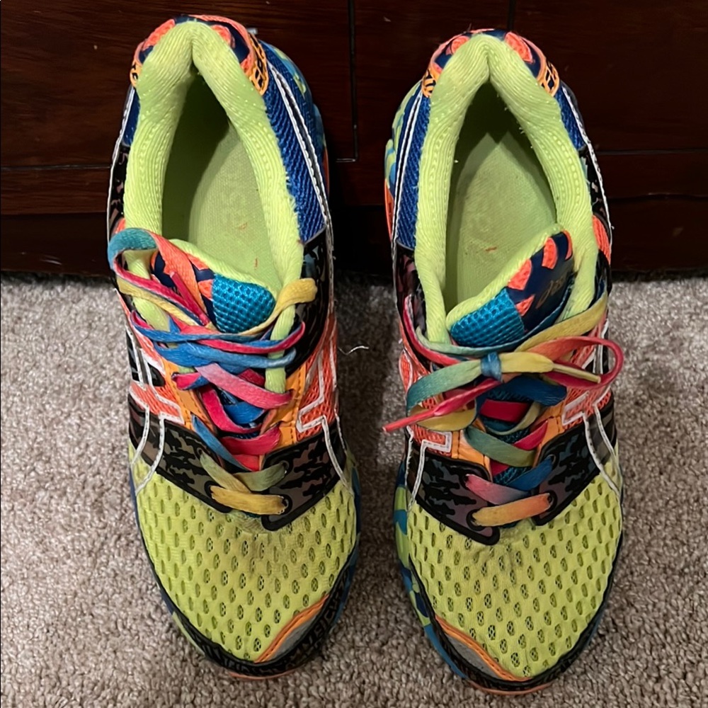 Asics Multicolor Athletic Shoes